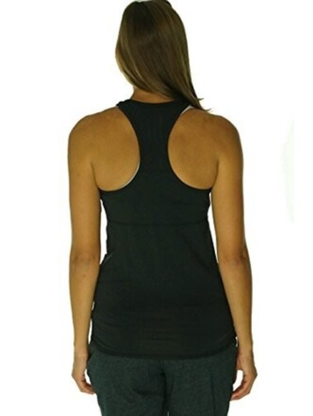 Ideology Womens Mesh Inset Top Size S